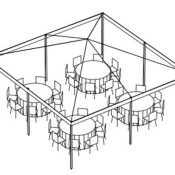 20 x 20 Frame Tent