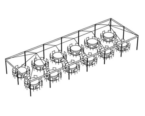 20 x 60 Frame Tent