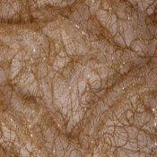 Gold Metallic Mesh Overlay