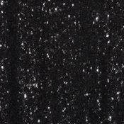 Black Sequins Linen