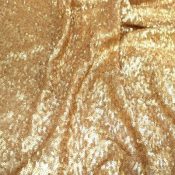 Gold Sequins Linen