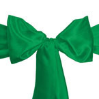 Kelly Green Satin Sash