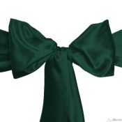 Hunter Green Satin Sash