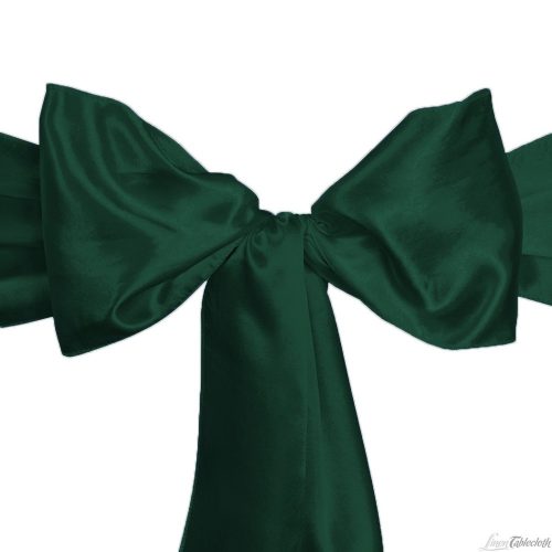 Hunter Green Satin Sash
