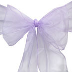 Lavender Organza Sash