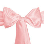 Pink Satin Sash