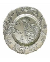 Silver Vanessa Charger