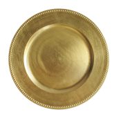 Gold Resin Charger