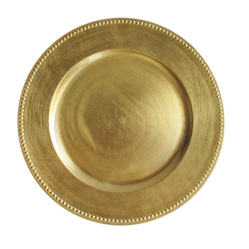 Gold Resin Charger