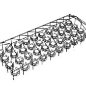 40 x 100 Frame Tent