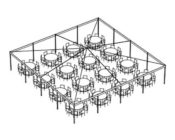 40 x 40 Frame Tent