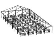 40 x 80 Frame Tent