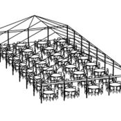 40 x 80 Frame Tent