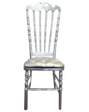 Silver Chiavari Throne