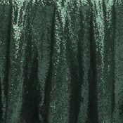 Emerald Sequins Linen