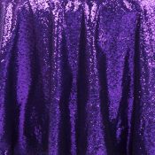 Purple Sequins Linen