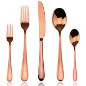 Rose Gold Flatware