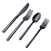Matte Black Flatware