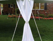 Tent Leg Drape