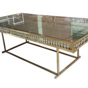 Gold Chandelier Table