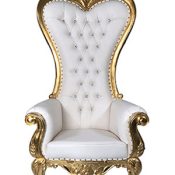 Gold Throne Chair