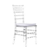 Lucite Chiavari Chair with Cushion