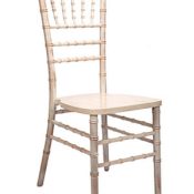 White Wash Chiavari Chair Rentals