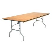 8 ft party tables rectangular