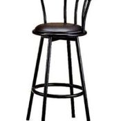 Black Swivel Bar Stool