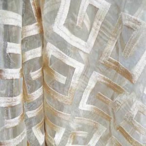 Gold Geometric Overlay