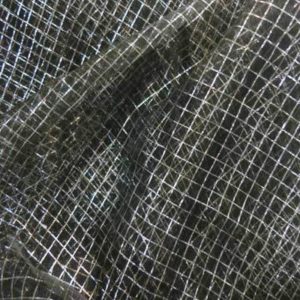 Black Geo Squares Overlay