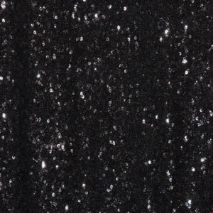 Black Sequins Linen