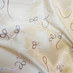 Brown & Gold Jackie Linen