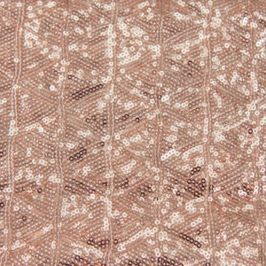 Blush Sequins Linen