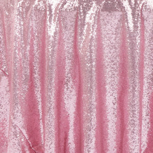 Pink Sequins Linen