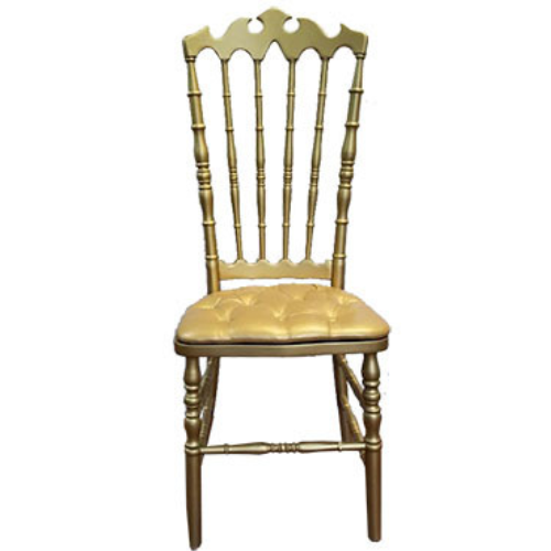 Gold Chiavari Throne