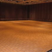 Wood Dance Floor installed at an event
