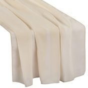 Blush Chiffon Table Runner
