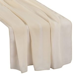 Blush Chiffon Table Runner