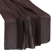 Burgundy Chiffon Table Runner