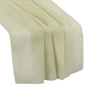 Champagne Chiffon Table Runner