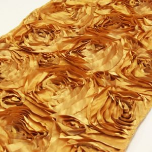 Gold Rose Table Runner