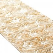 Ivory Rose Table Runner