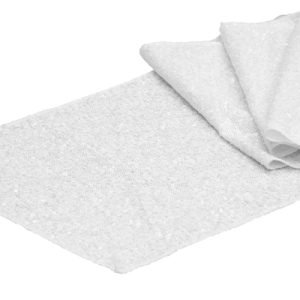 White Sequins Table Runner