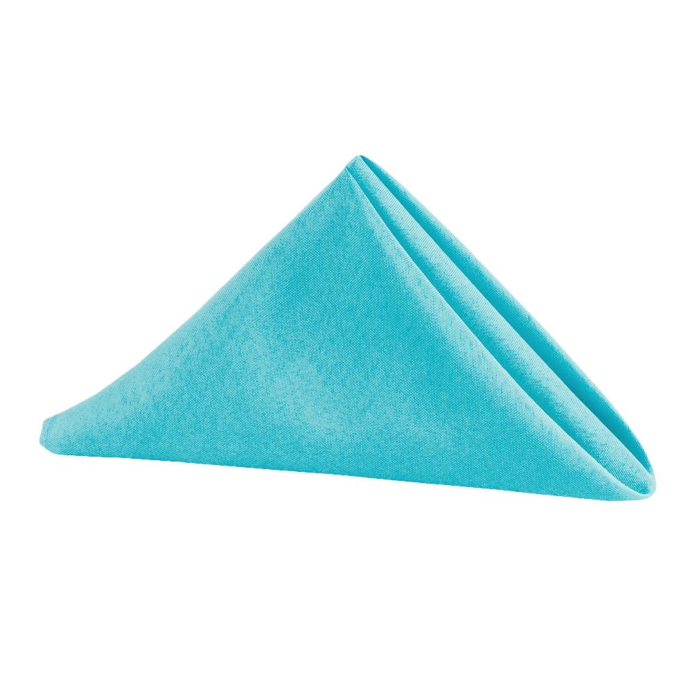 Aqua Blue Polyester Napkin