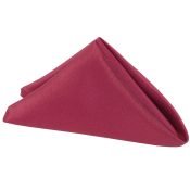Burgundy Polyester Napkin