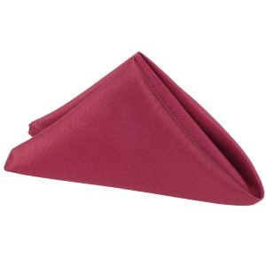 Burgundy Polyester Napkin