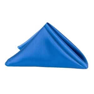 Royal Blue Satin Napkin