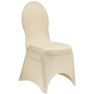 Champagne Spandex Banquet Chair Cover