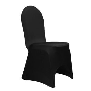 Black Spandex Banquet Chair Cover